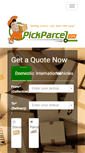 Mobile Screenshot of pickparcel.com